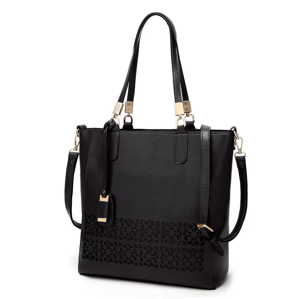 <bold>Tote / Shoulder Bag  <br>Vegan-Leather