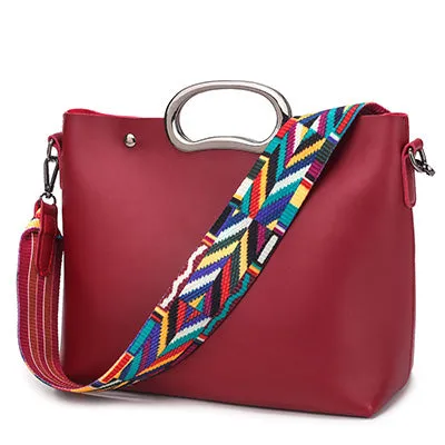 <bold>Tote / Shoulder Bag  <br>Vegan-Leather