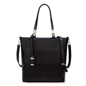 <bold>Tote / Shoulder Bag  <br>Vegan-Leather