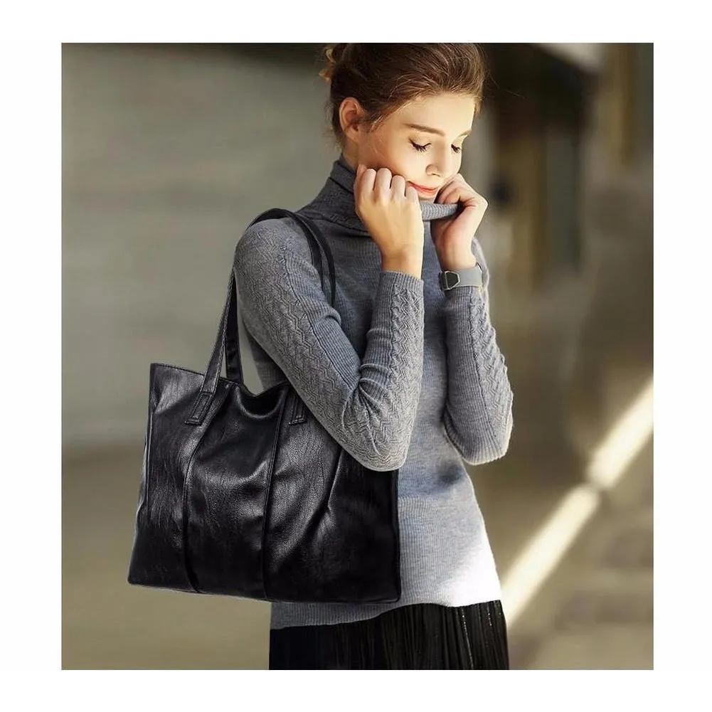 <bold>Tote / Shoulder Bag  <br>Vegan-Leather