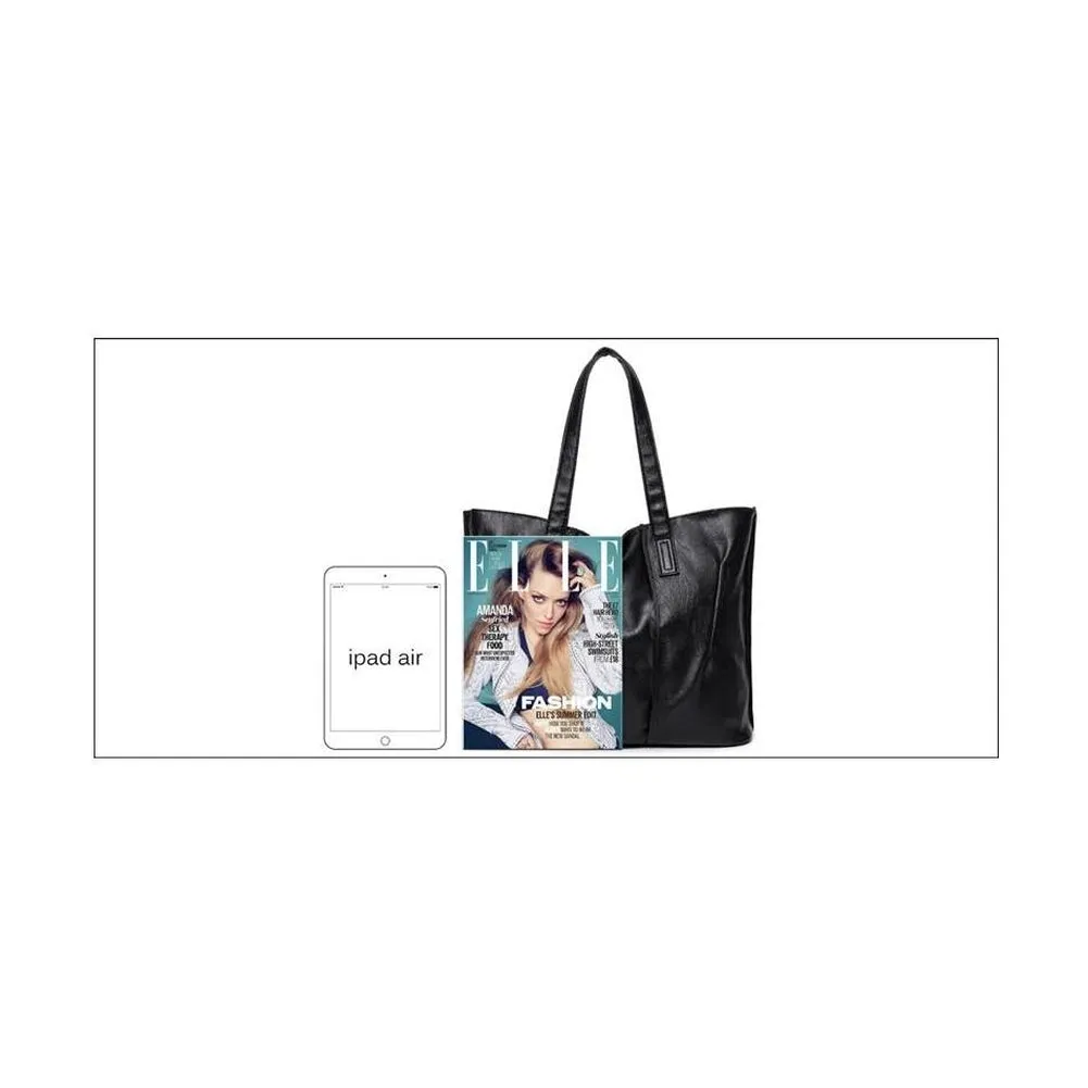 <bold>Tote / Shoulder Bag  <br>Vegan-Leather
