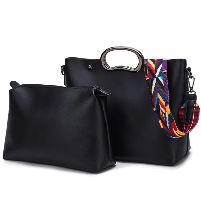 <bold>Tote / Shoulder Bag  <br>Vegan-Leather