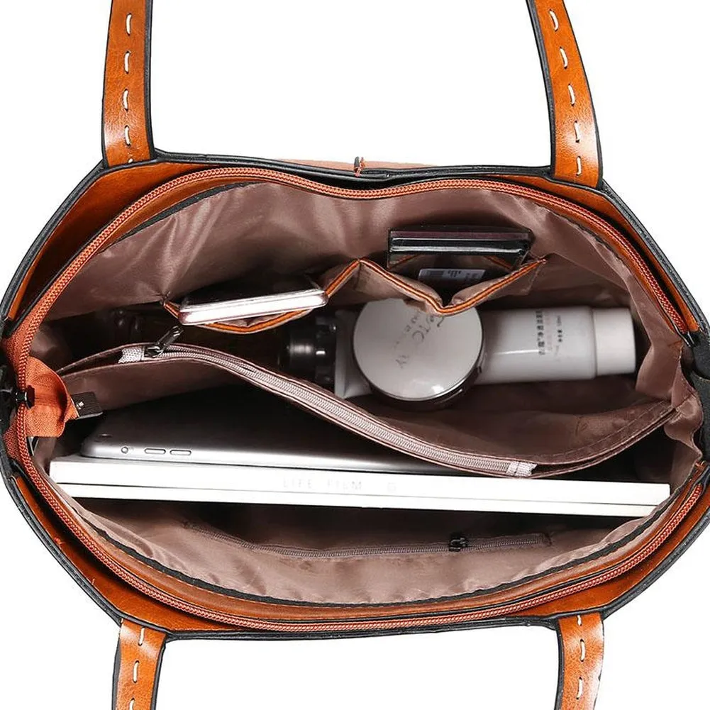 <bold>Tote / Shoulder Bag  <br>Vegan-Leather