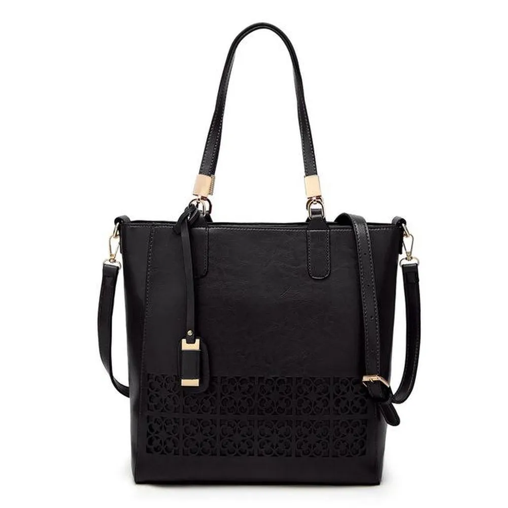 <bold>Tote / Shoulder Bag  <br>Vegan-Leather
