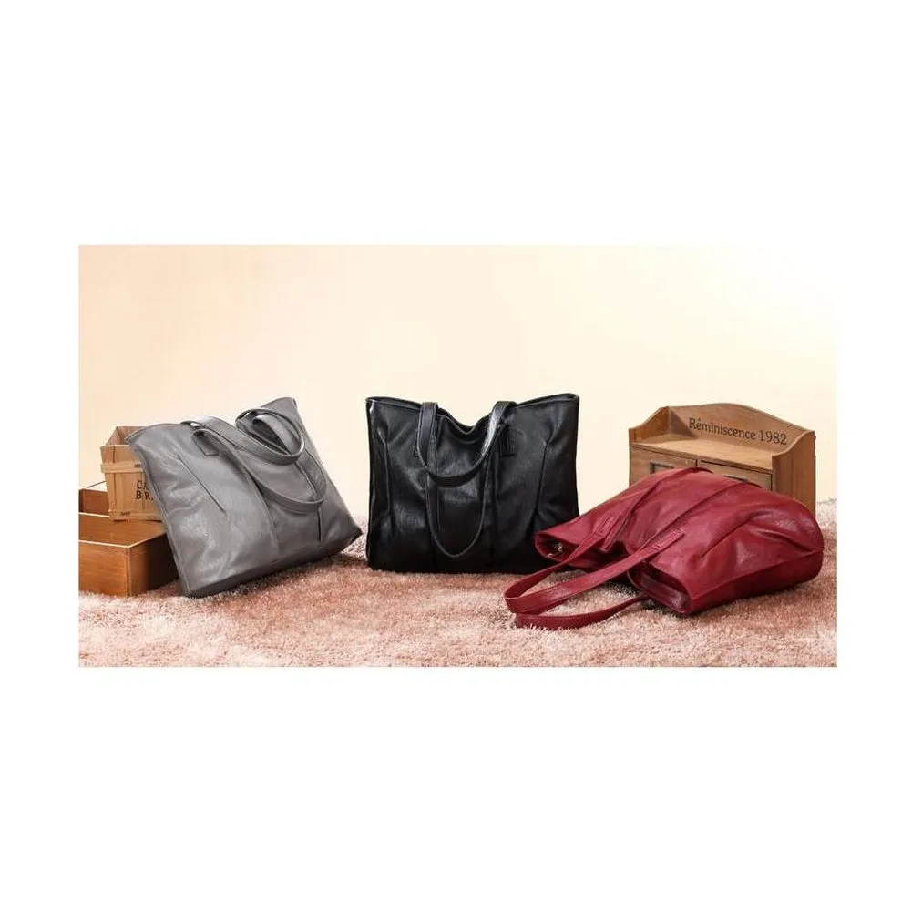 <bold>Tote / Shoulder Bag  <br>Vegan-Leather