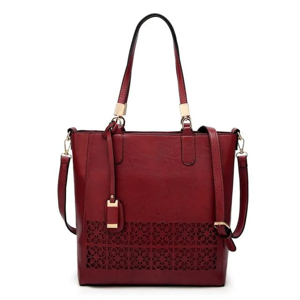 <bold>Tote / Shoulder Bag  <br>Vegan-Leather