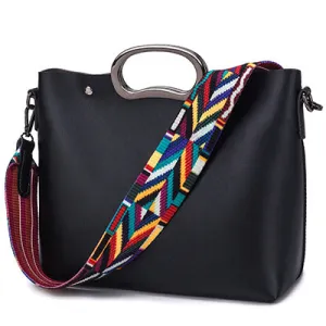 <bold>Tote / Shoulder Bag  <br>Vegan-Leather
