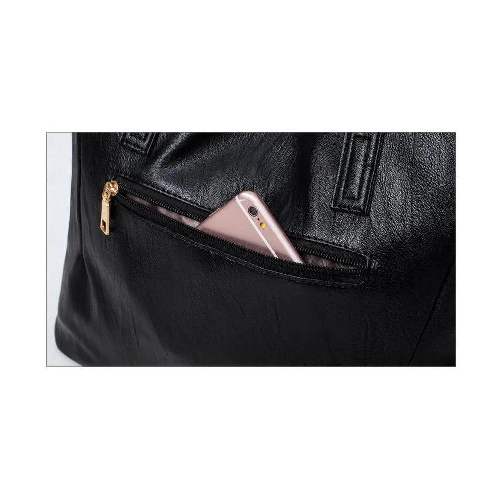 <bold>Tote / Shoulder Bag  <br>Vegan-Leather