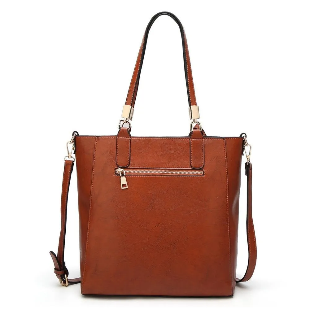<bold>Tote / Shoulder Bag  <br>Vegan-Leather