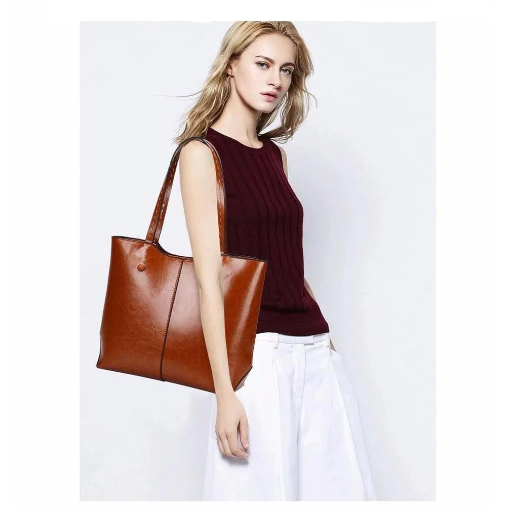<bold>Tote / Shoulder Bag  <br>Vegan-Leather