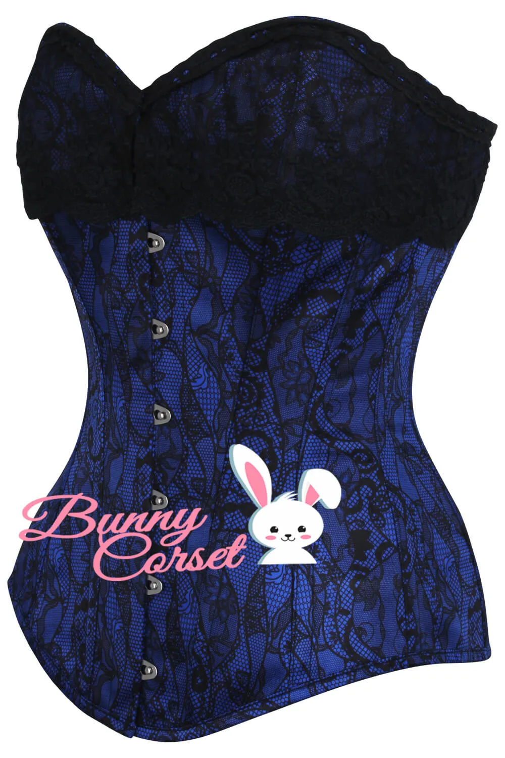 Luke Blue Overbust Corset