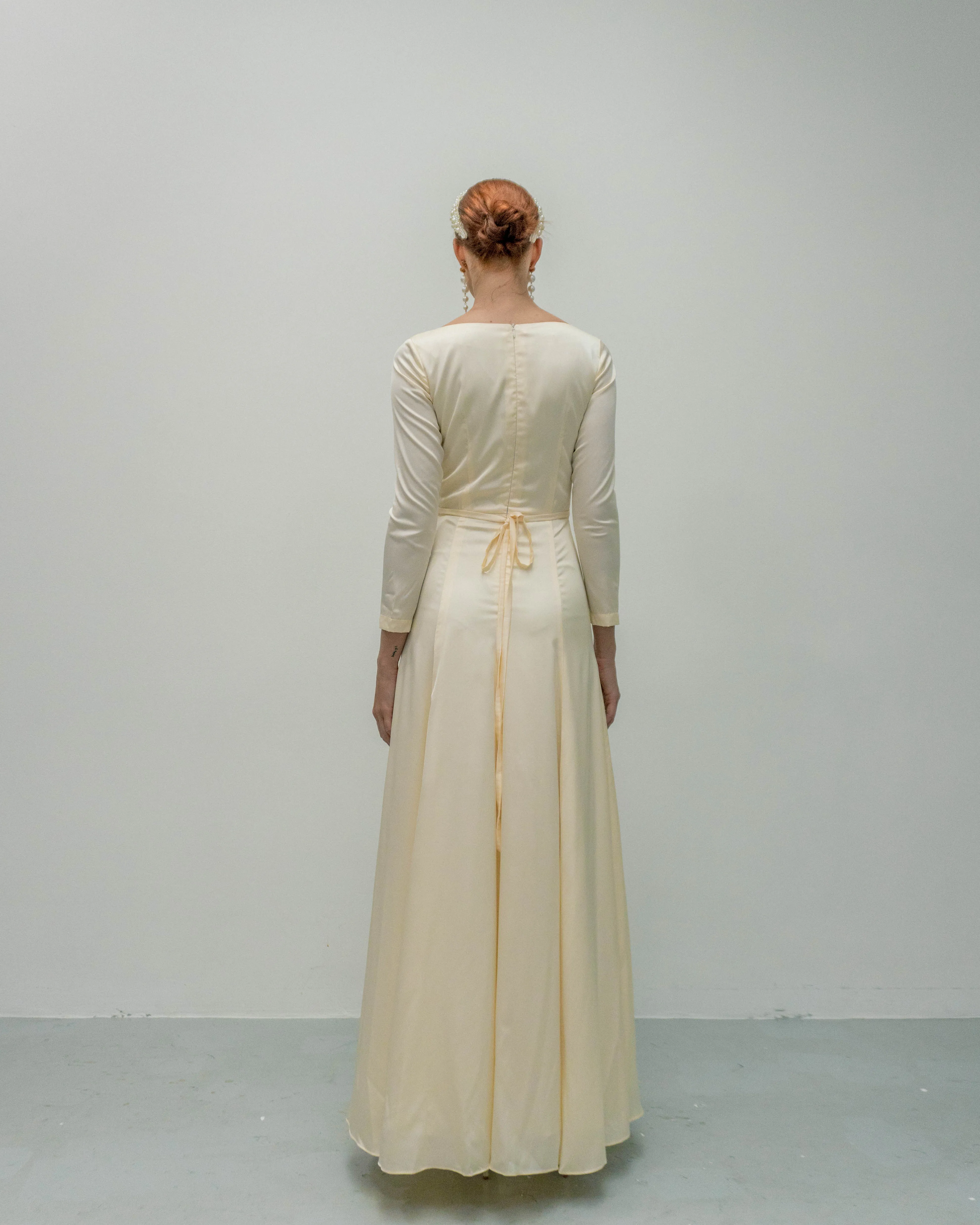 Lyanna Square Neck Floor Length Dress