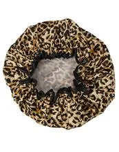 Mahogany Zen 2-in-1 Waterproof Satin Conditioning Shower Cap