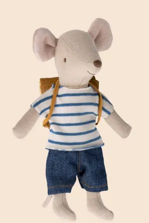 Maileg - Tricycle Mouse - Big Brother With Bag