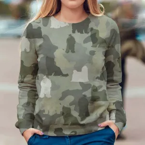Maltese - Camo - Premium Sweatshirt