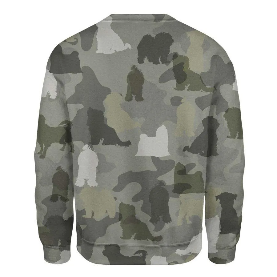 Maltese - Camo - Premium Sweatshirt