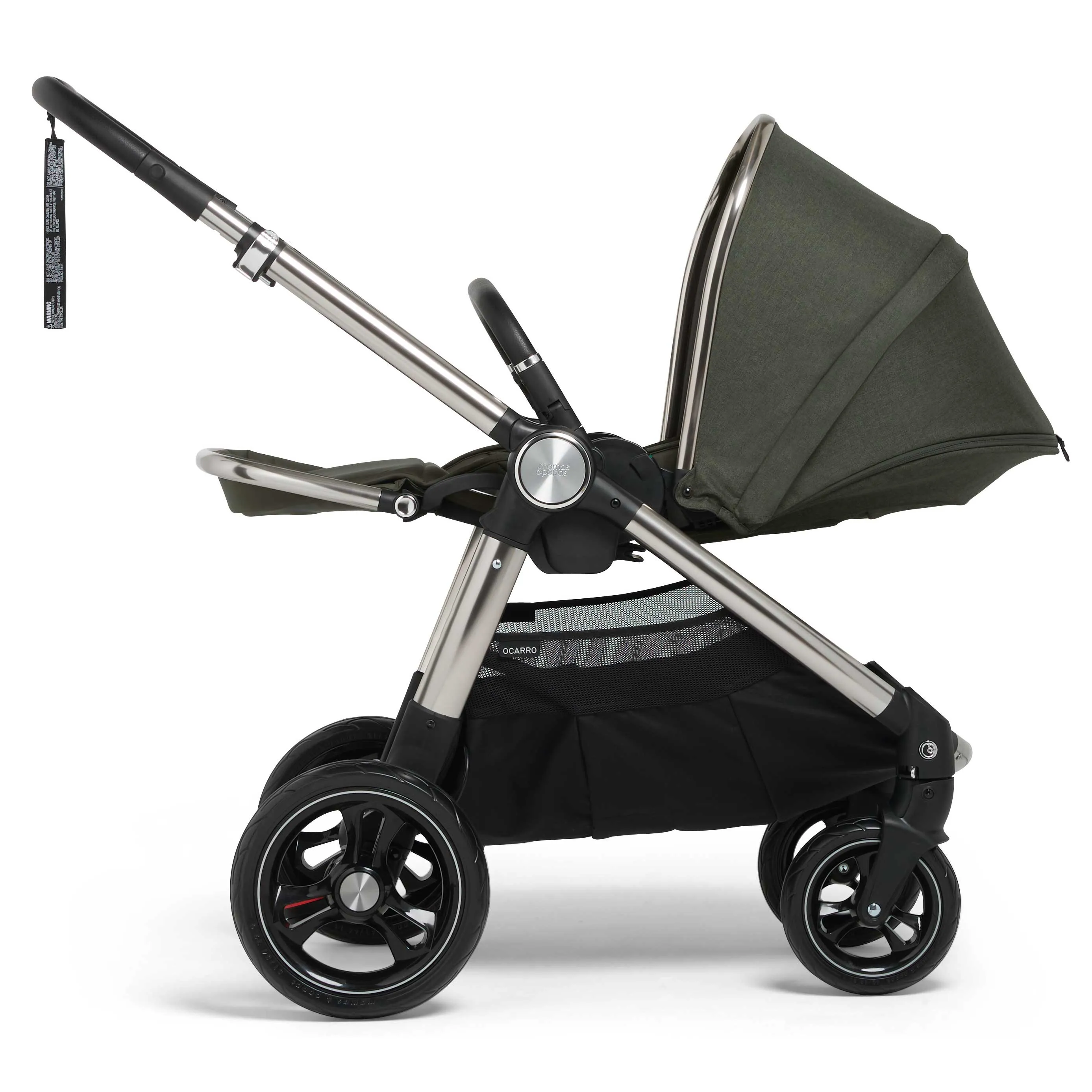 Mamas & Papas Ocarro 8 Piece Aton B2 Travel System - Hunter Green