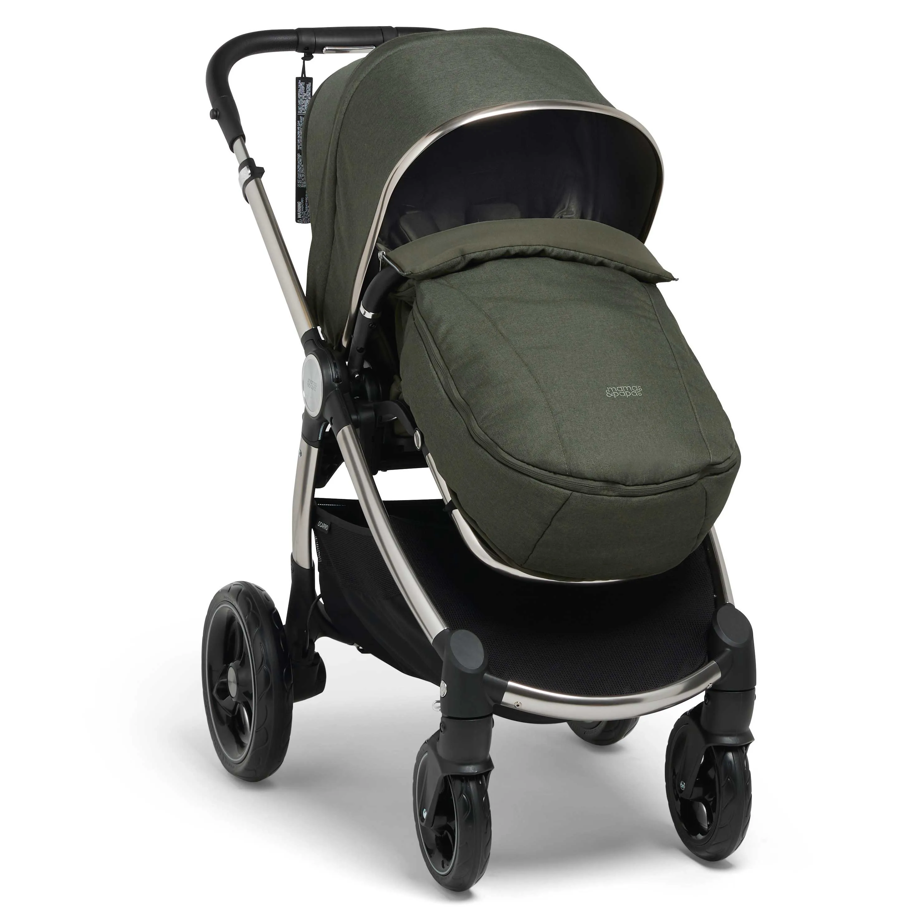 Mamas & Papas Ocarro 8 Piece Aton B2 Travel System - Hunter Green