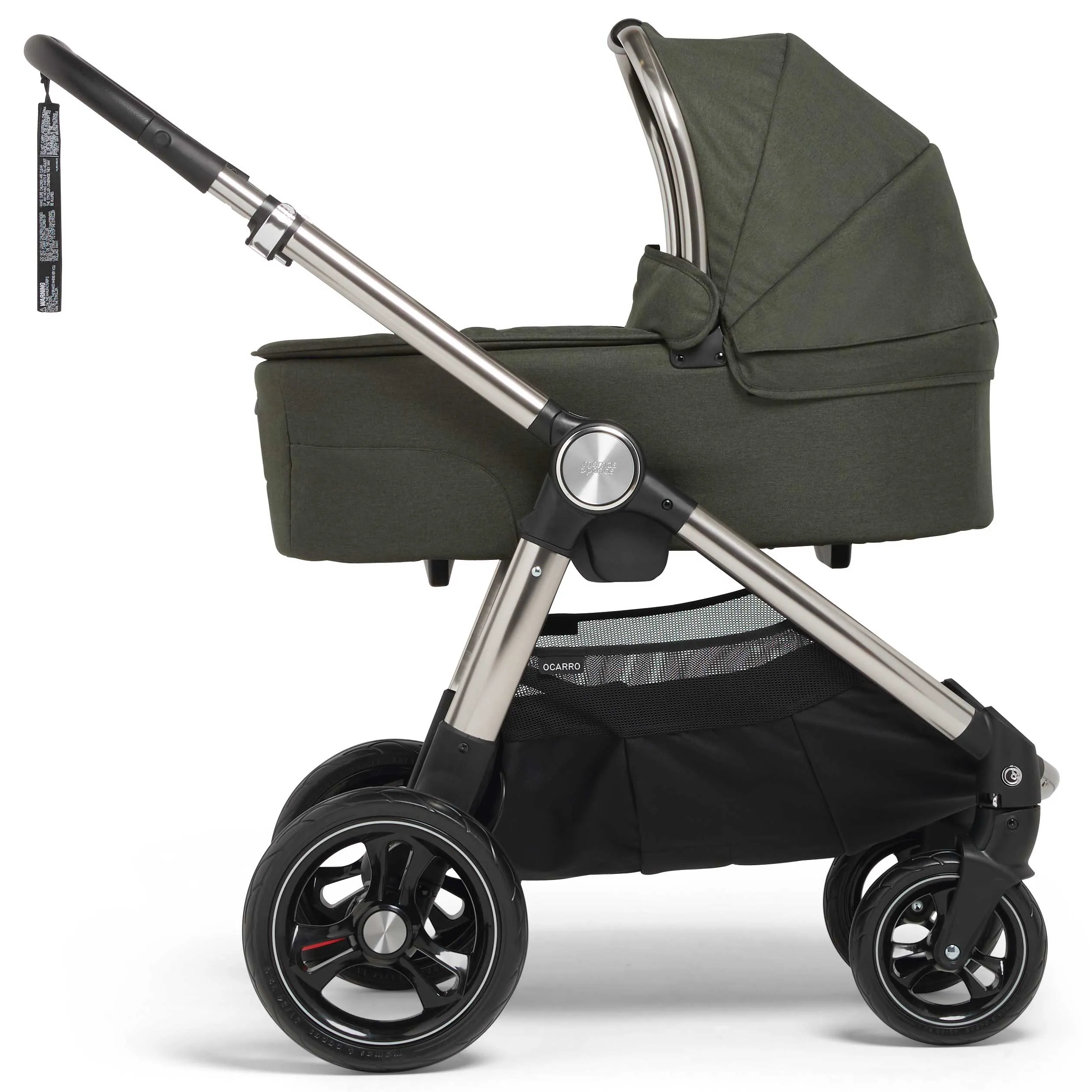 Mamas & Papas Ocarro 8 Piece Aton B2 Travel System - Hunter Green