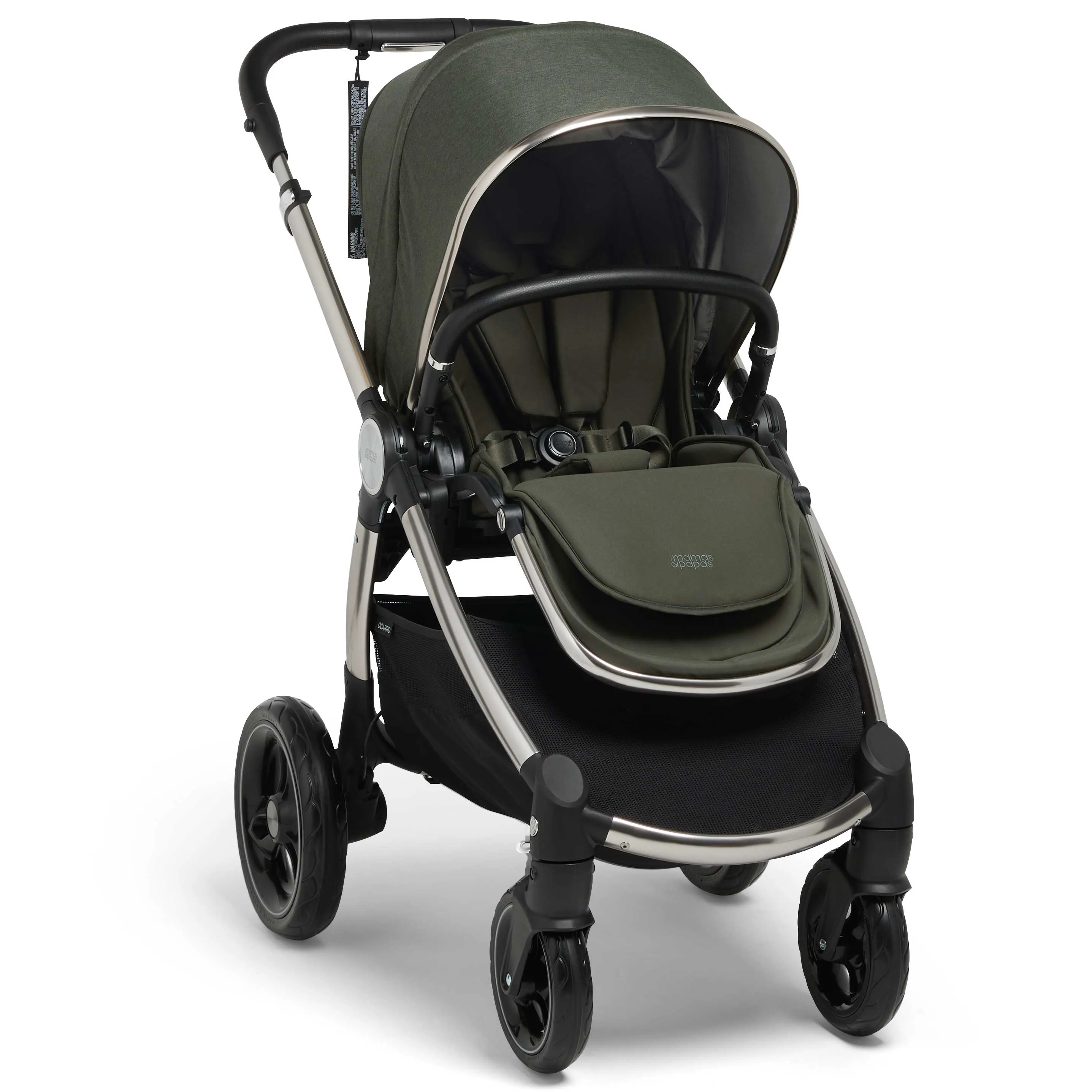 Mamas & Papas Ocarro 8 Piece Aton B2 Travel System - Hunter Green