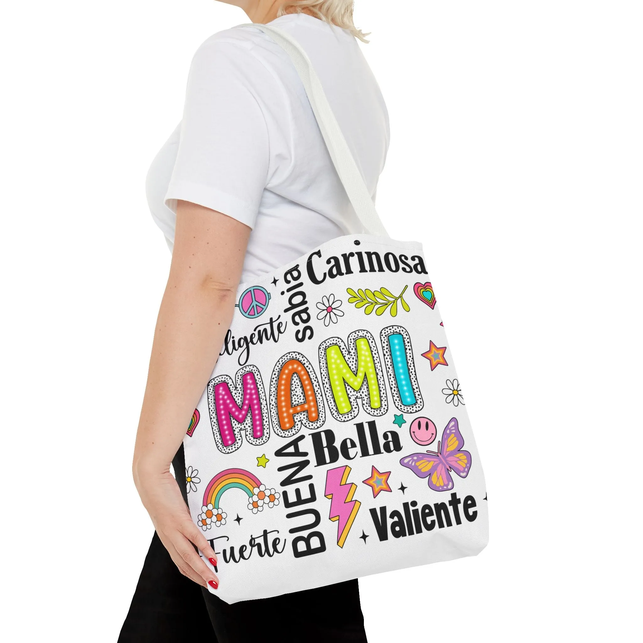 Mami Tote Bag - Perfect Gift for Sisters, Birthday, Friendship, Mother's Day, Casual Everyday Use, Family Love