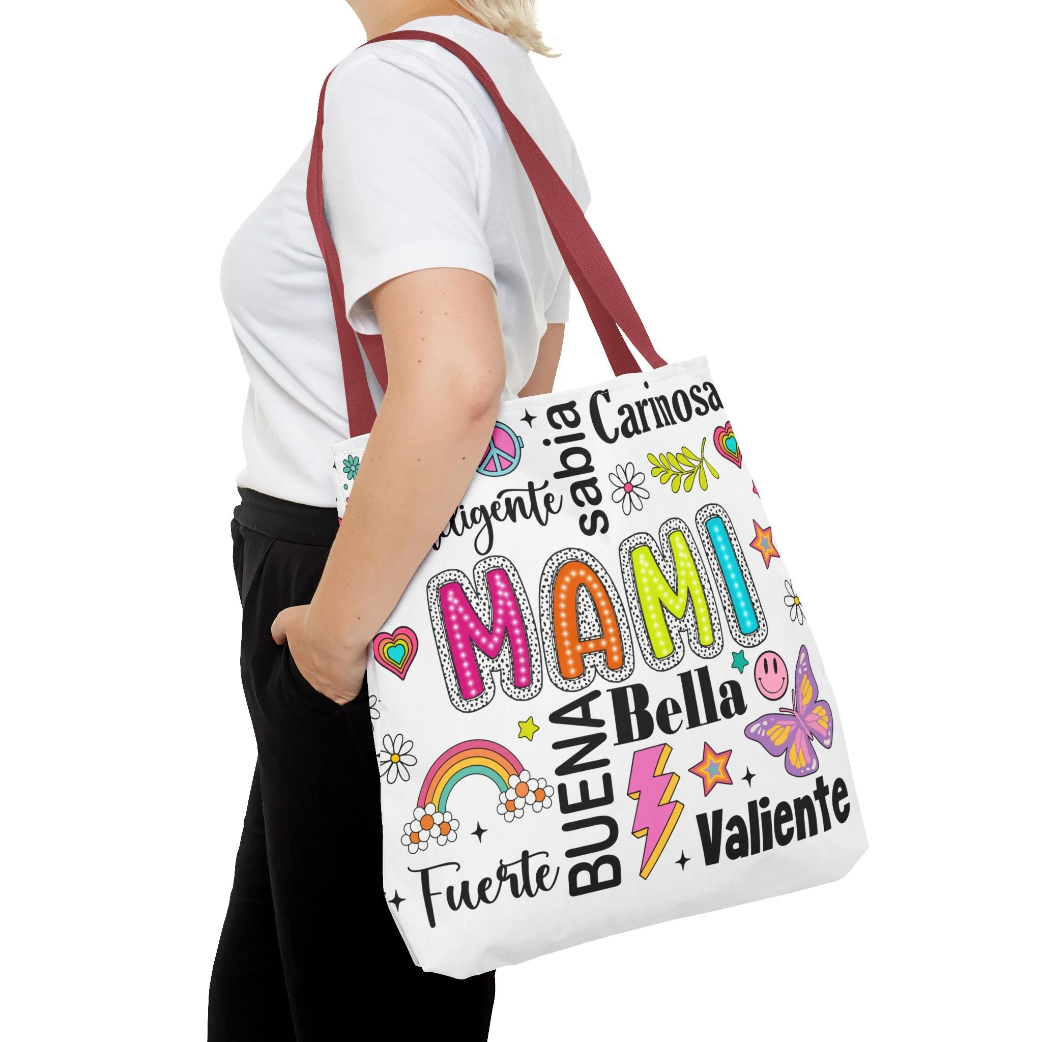 Mami Tote Bag - Perfect Gift for Sisters, Birthday, Friendship, Mother's Day, Casual Everyday Use, Family Love