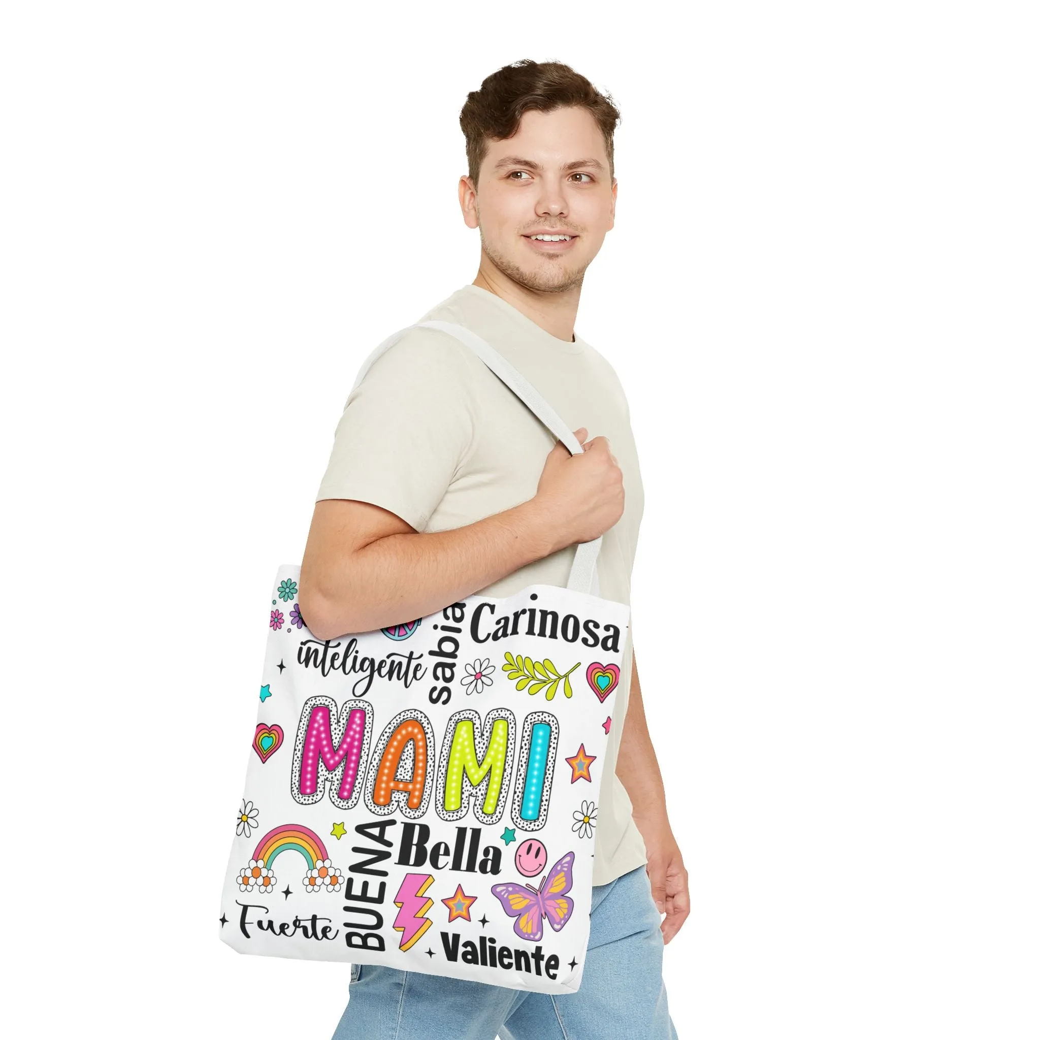 Mami Tote Bag - Perfect Gift for Sisters, Birthday, Friendship, Mother's Day, Casual Everyday Use, Family Love
