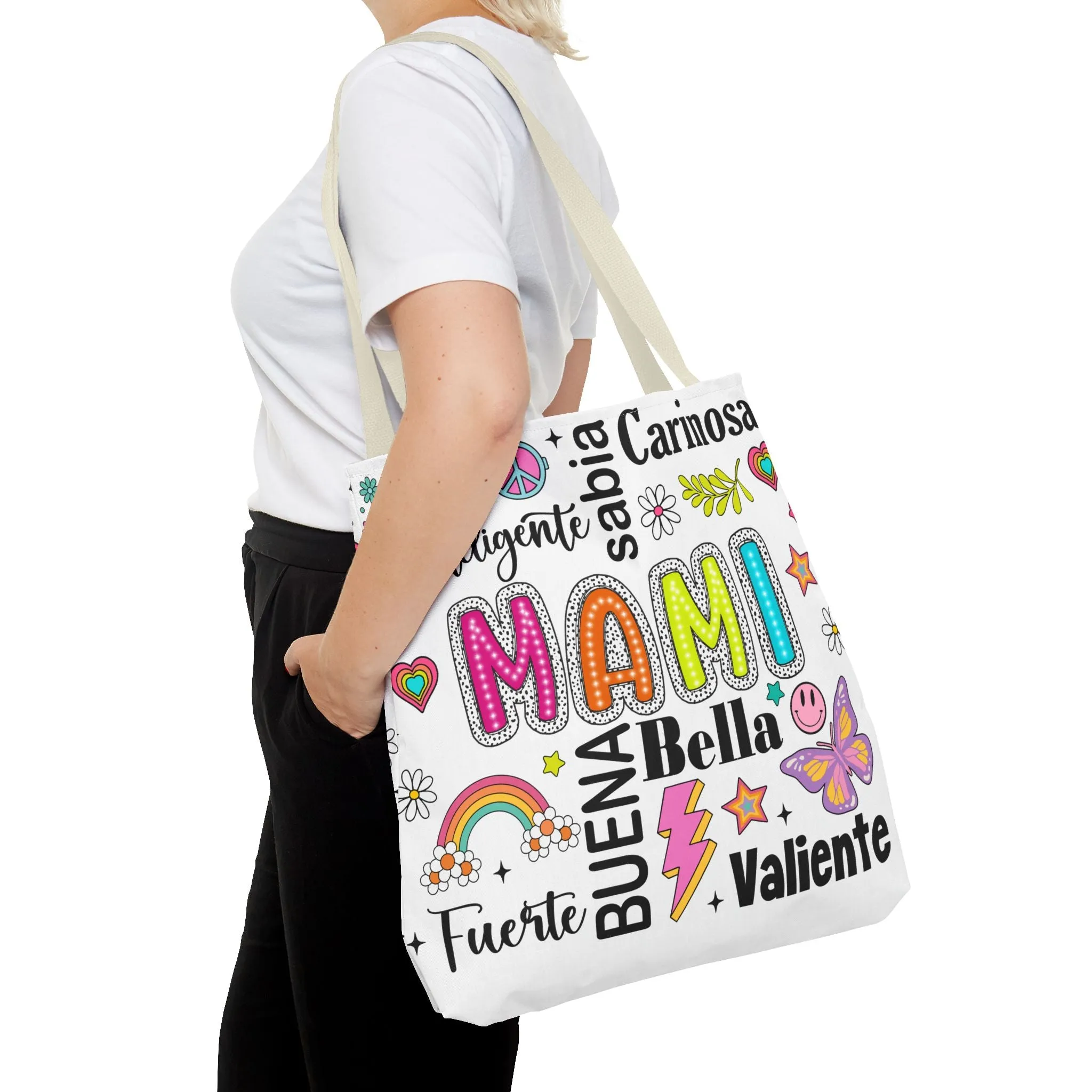Mami Tote Bag - Perfect Gift for Sisters, Birthday, Friendship, Mother's Day, Casual Everyday Use, Family Love