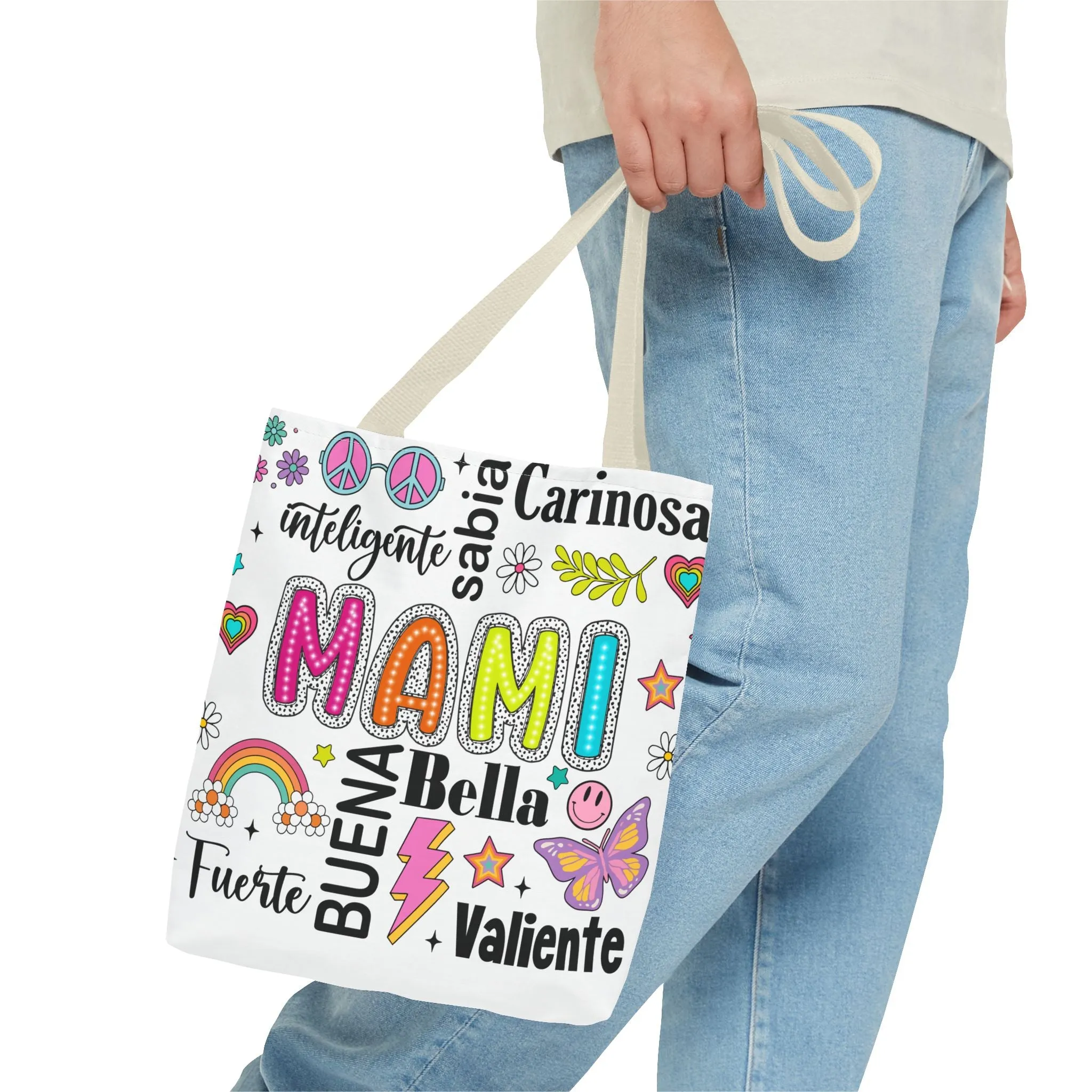 Mami Tote Bag - Perfect Gift for Sisters, Birthday, Friendship, Mother's Day, Casual Everyday Use, Family Love