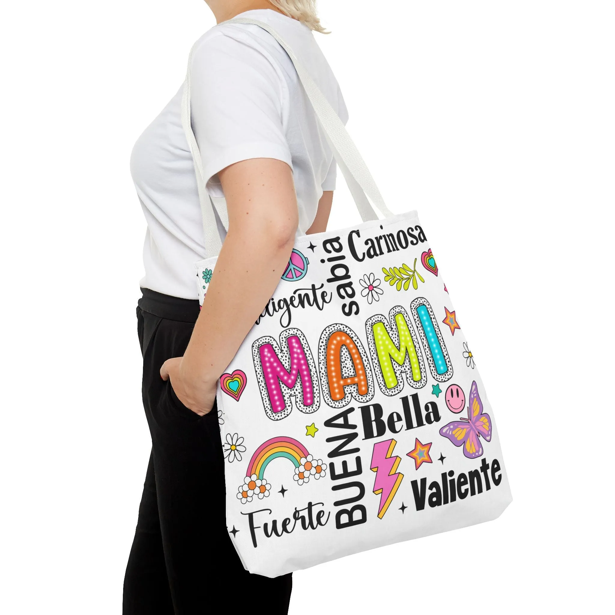 Mami Tote Bag - Perfect Gift for Sisters, Birthday, Friendship, Mother's Day, Casual Everyday Use, Family Love