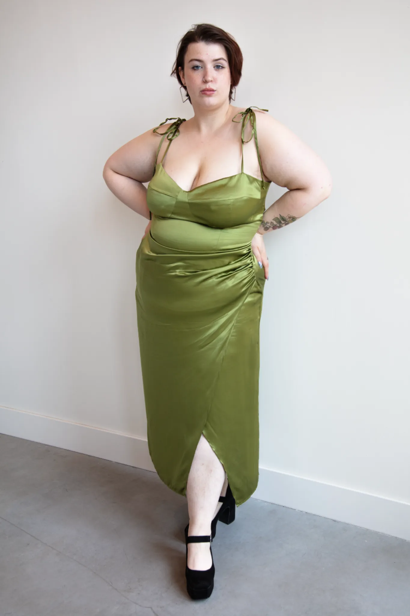 Marguerite Silk Dress by Reformation - RENTAL