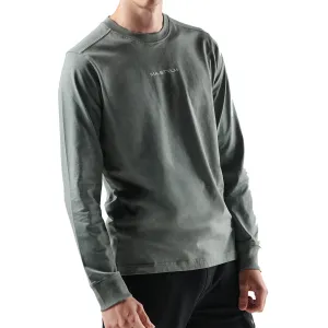 Mastrum - LS Print Tee in Sedona Grey