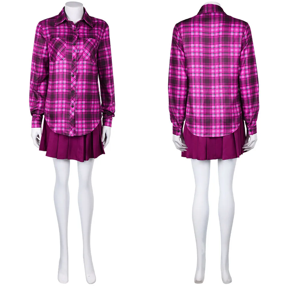 Mean Girls 2024 Cady Heron Movie Character Cosplay Costume Outfits Halloween Carnival Suit