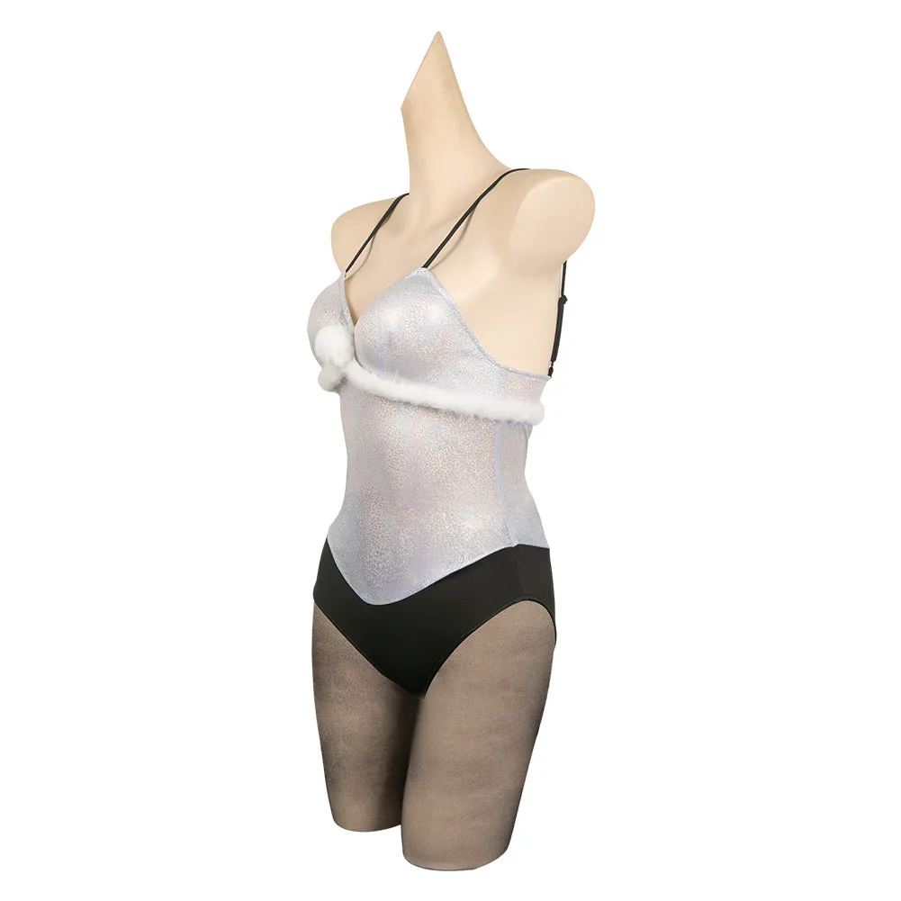 Mean Girls Regina George White Bunny Girl Suit Cosplay Costume Outfits Halloween Carnival Suit