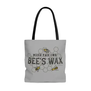 Mind Yah Own Bee's Wax Tote Bag
