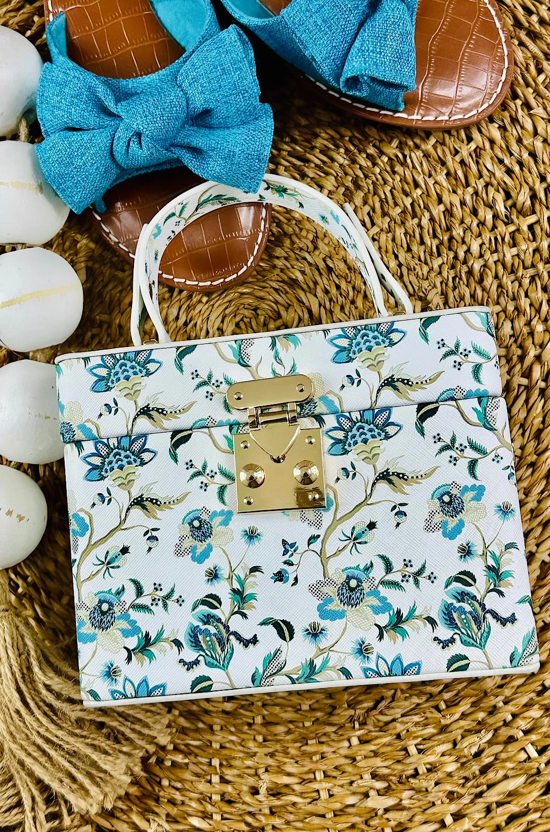 Mindy Floral Box Bag