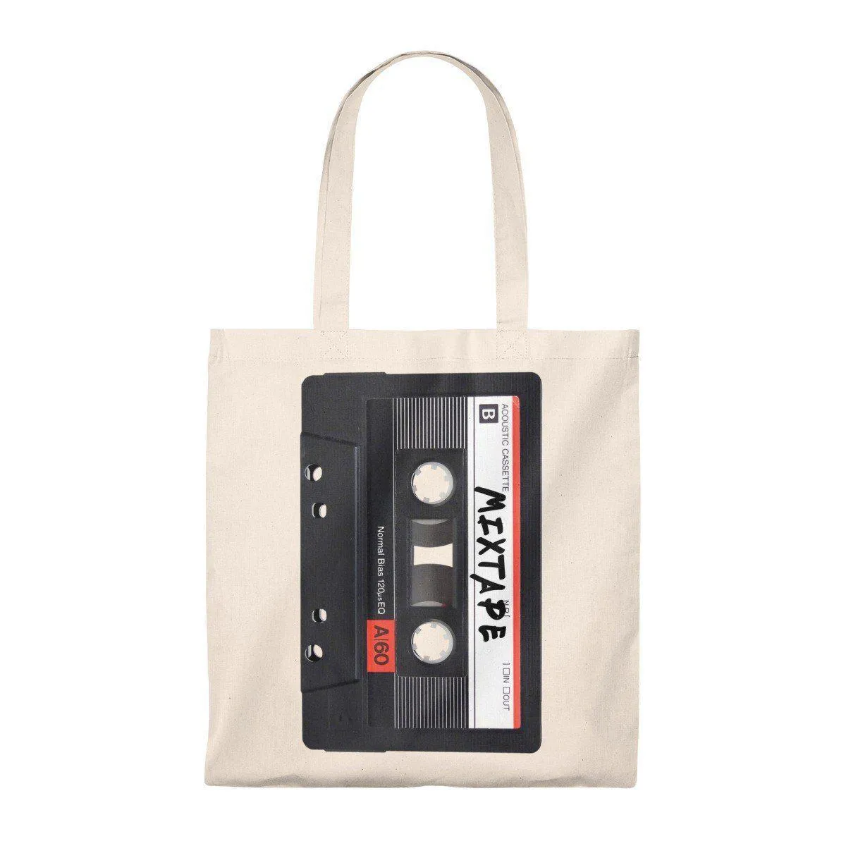 Mixtape Tape Tote Bag - 90S Retro Hip Hop