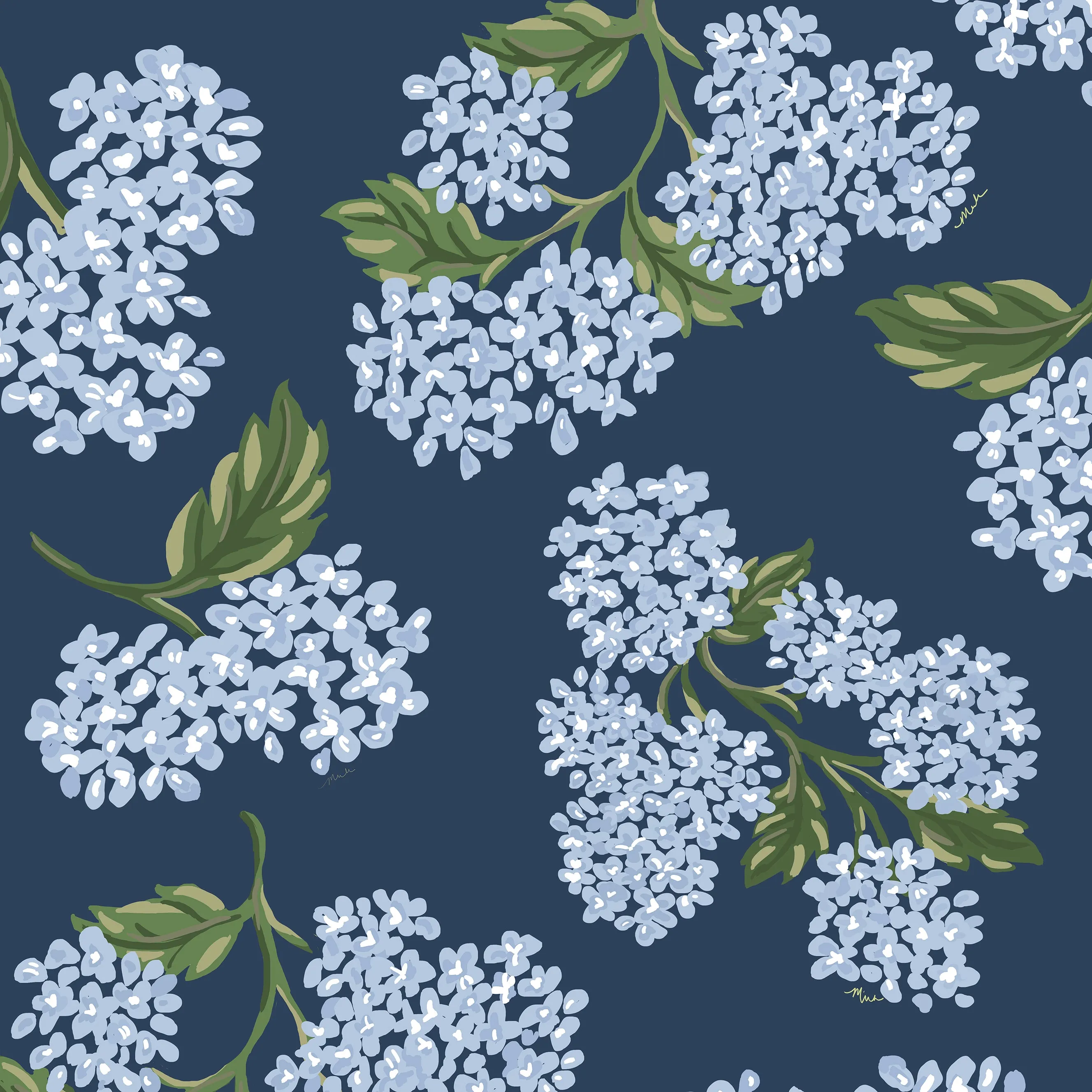 MME. HYDRANGEA GARDEN DRESS -