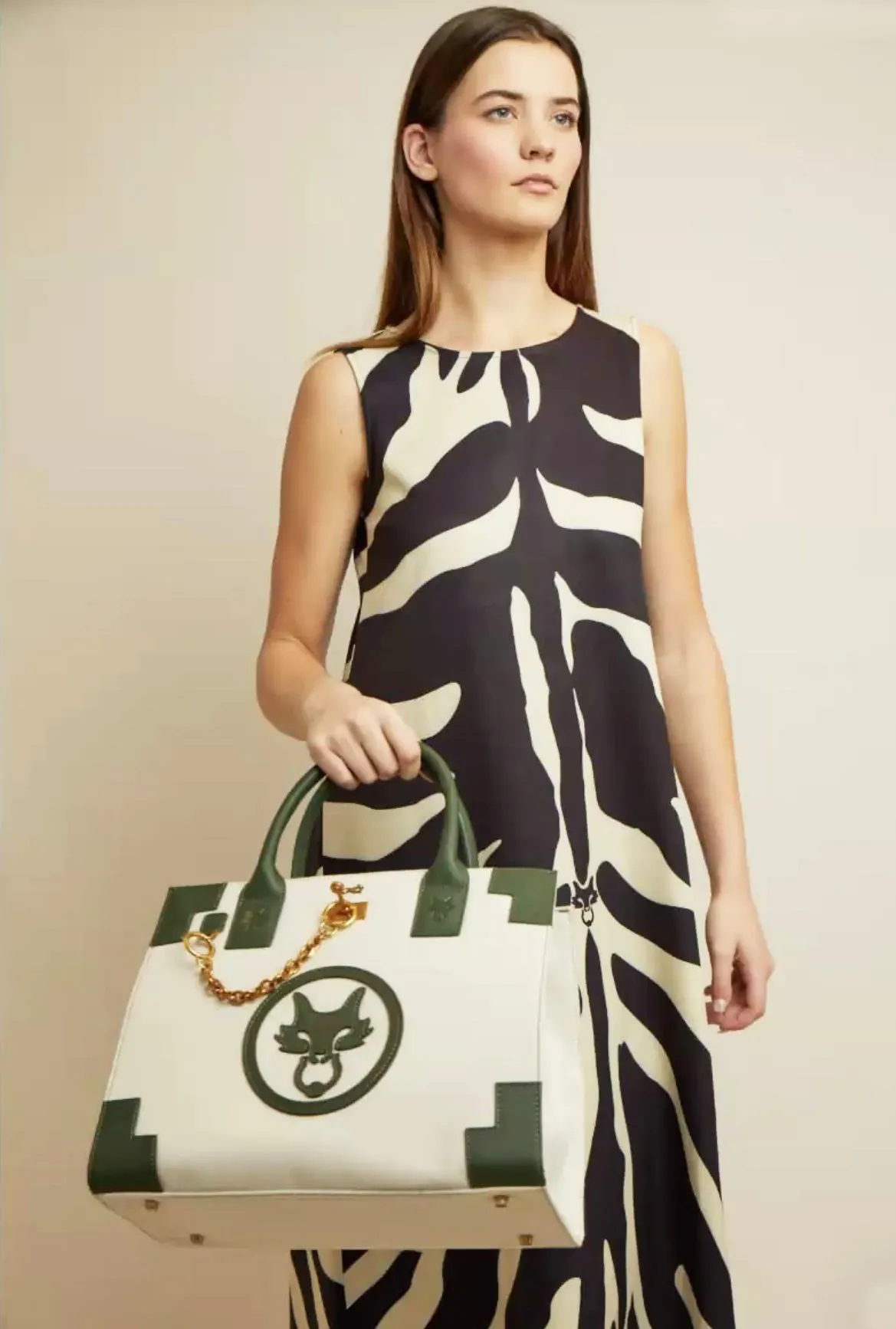 MME. "ZEBRA" Garden Dress