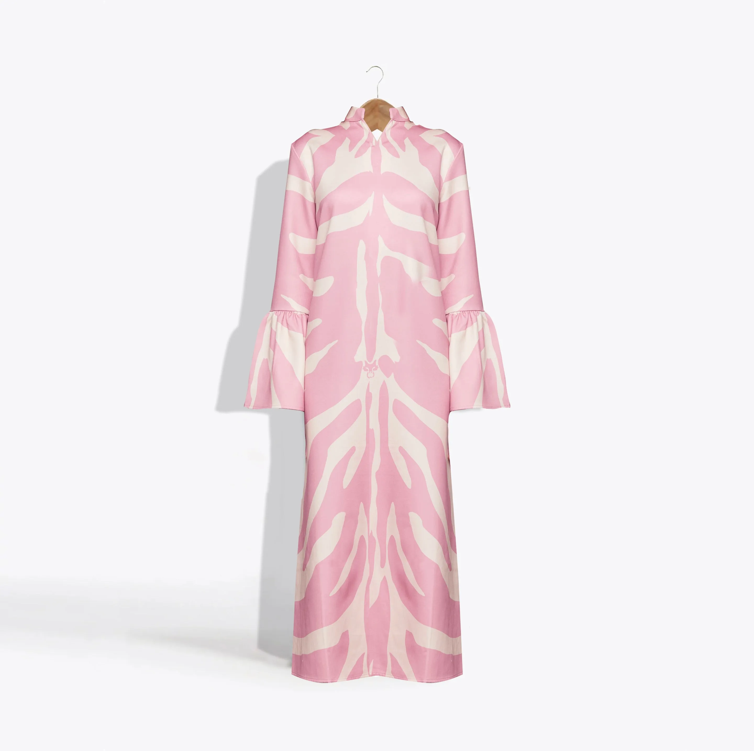 MME. "ZEBRA"  PALM BEACH Dress - ROSE