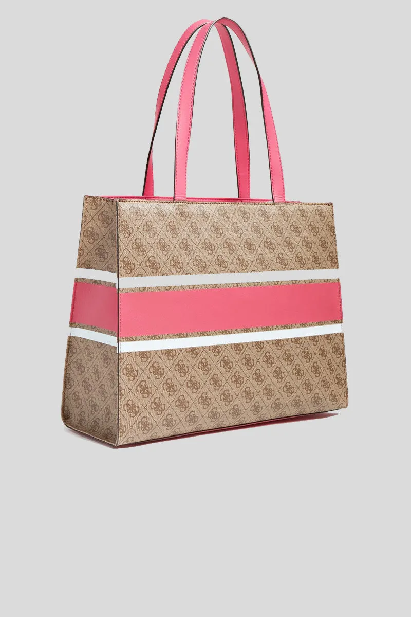 Monique Tote - Latte Pink