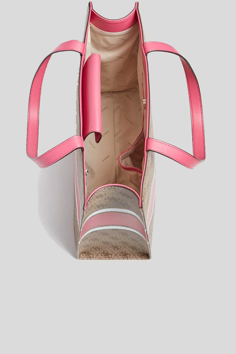 Monique Tote - Latte Pink