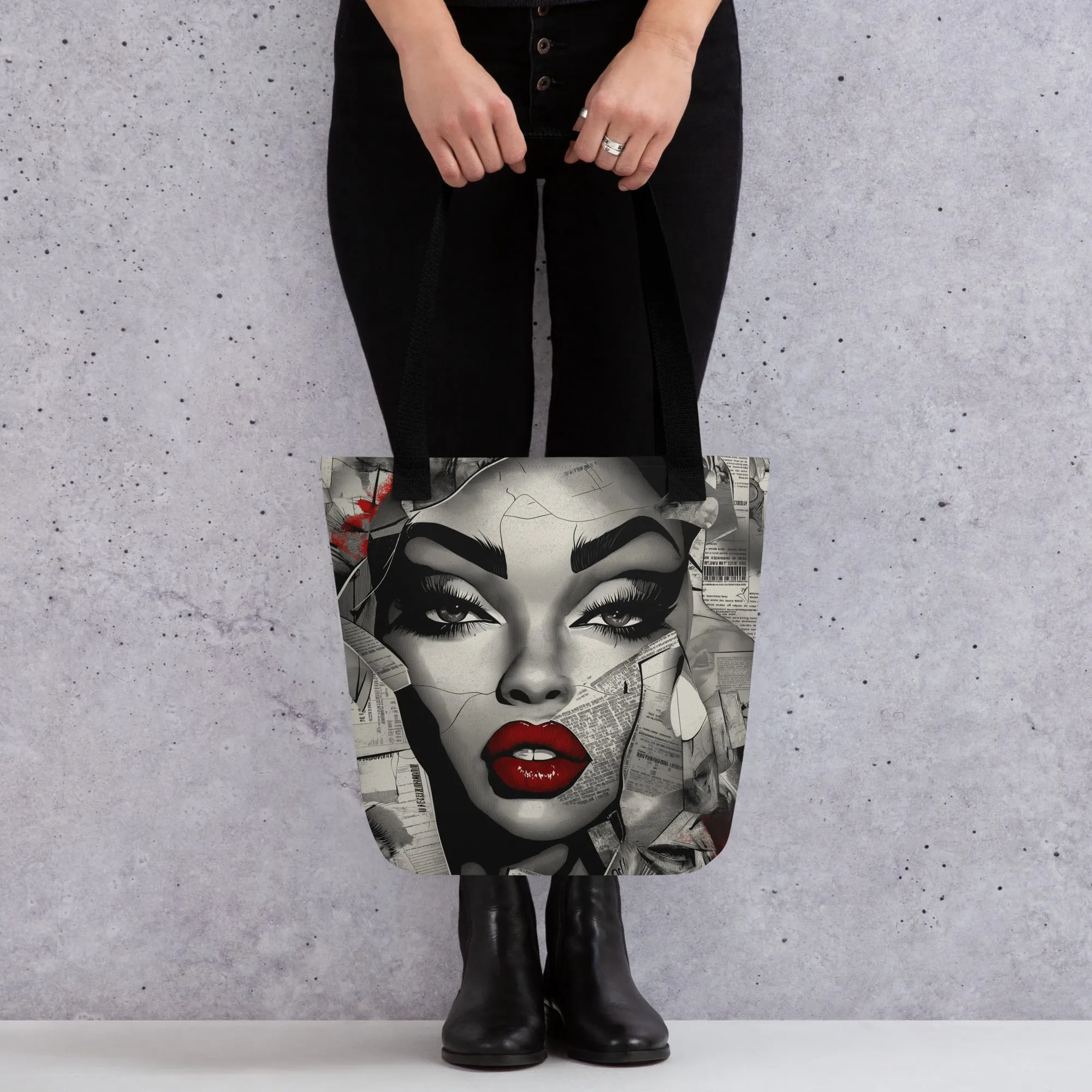 Monochrome Elegance #4 - Tote Bag