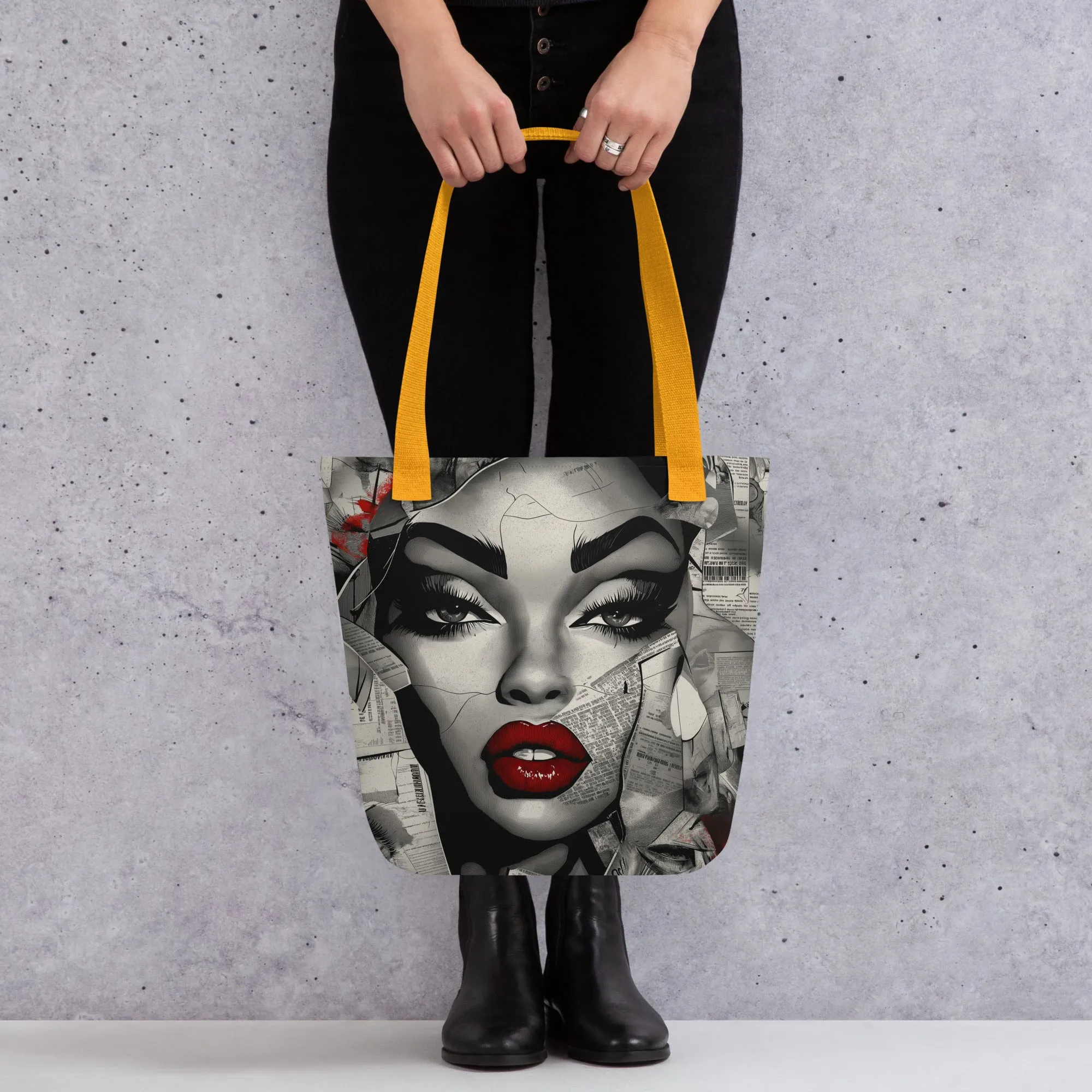 Monochrome Elegance #4 - Tote Bag