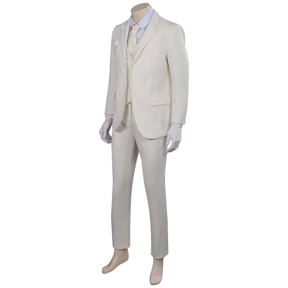 Moon Knight Steven Mr.Knight Outfits Cosplay Costume Halloween Carnival Suit