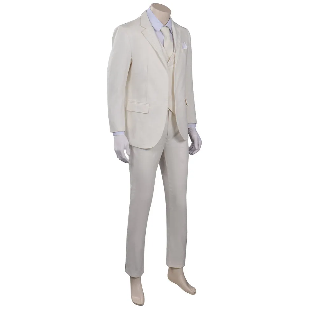 Moon Knight Steven Mr.Knight Outfits Cosplay Costume Halloween Carnival Suit