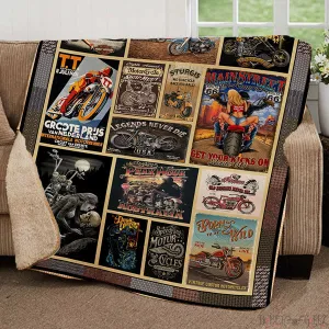 Moto Sherpa Blanket