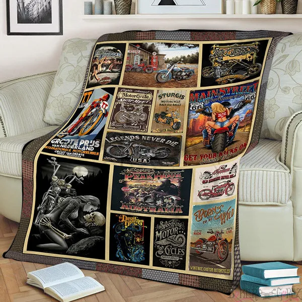 Moto Sherpa Blanket