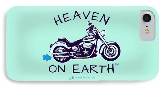 Motorcycle Heaven On Earth - Phone Case