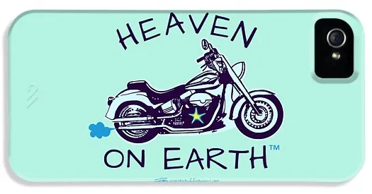 Motorcycle Heaven On Earth - Phone Case